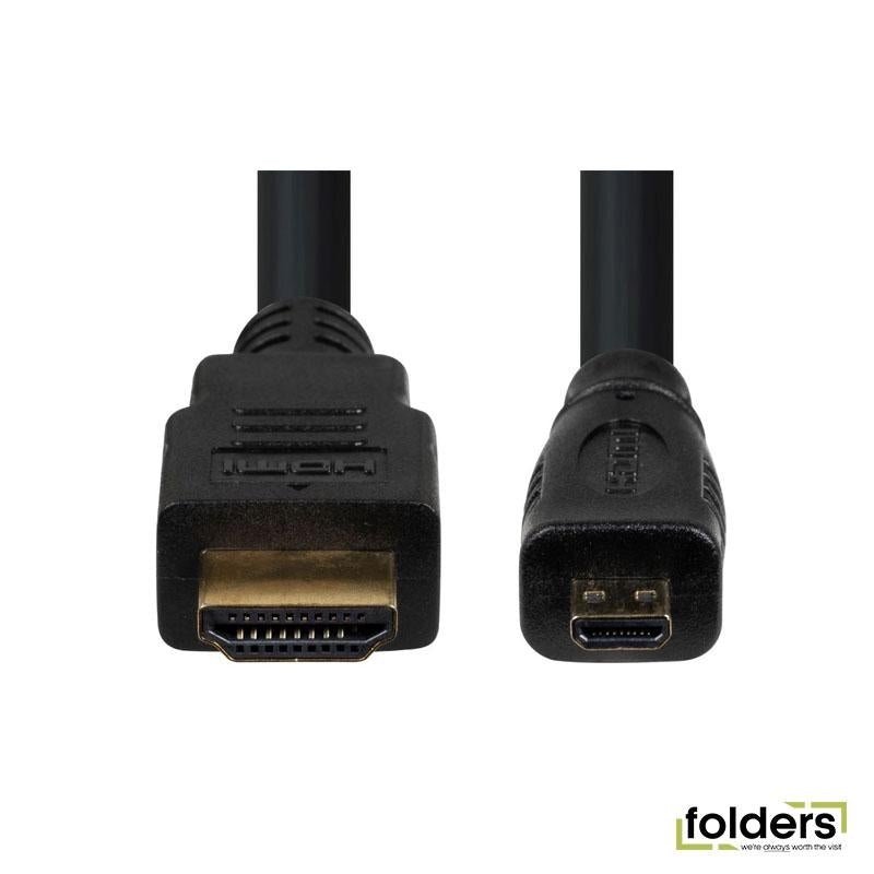 DYNAMIX HDMI to HDMI Micro Cable 1m