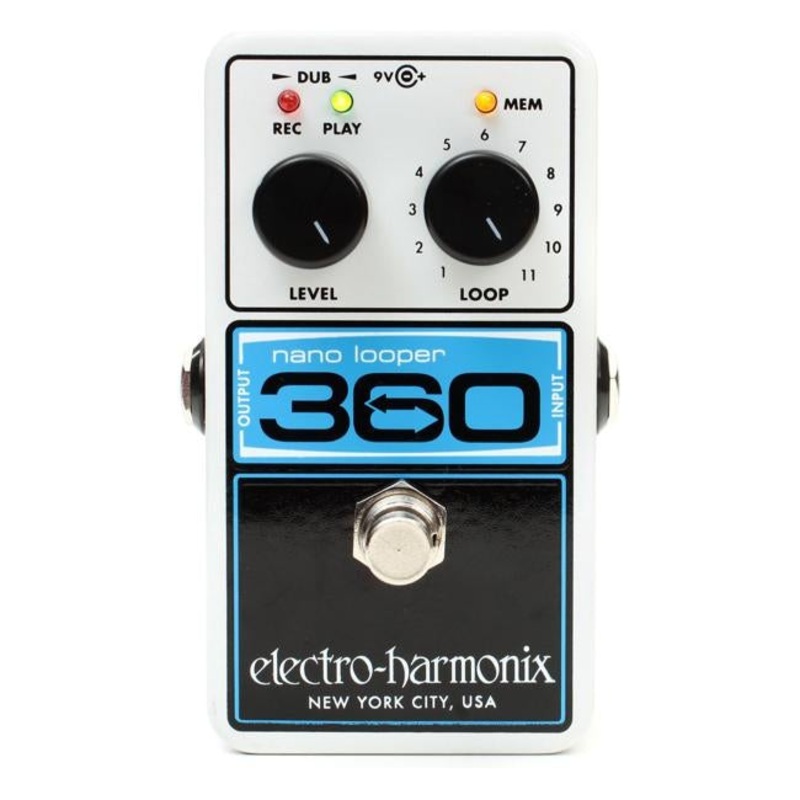 Electro Harmonix Nano Looper 360 Pedal incl p/adaptor