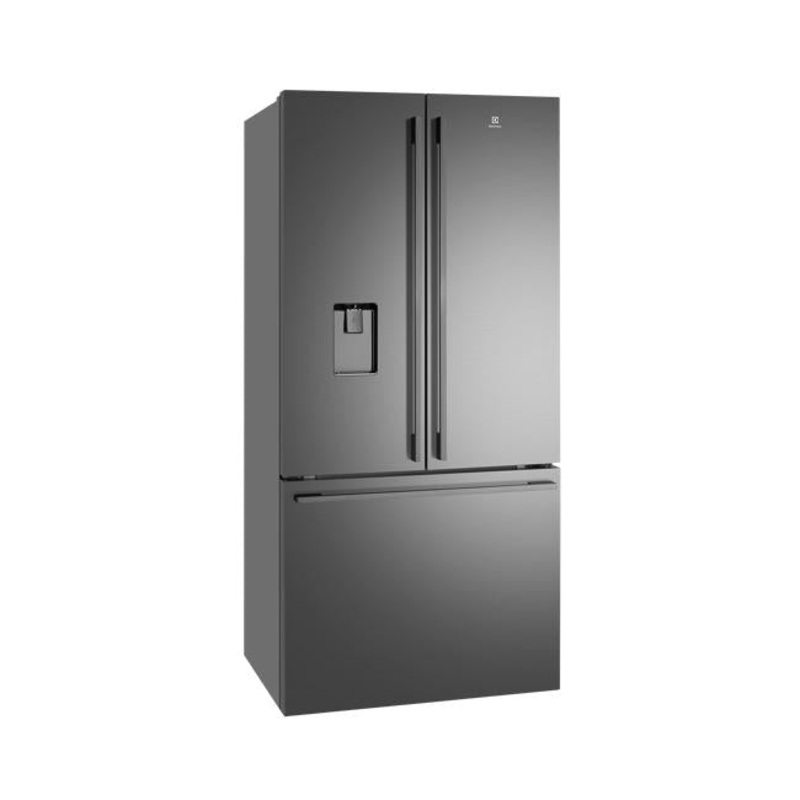 Electrolux 491L Dark Stainless French Door Fridge Freezer