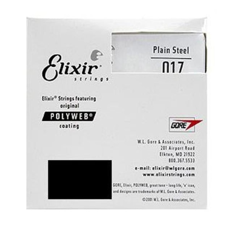 Elixir Plain Steel Single 017