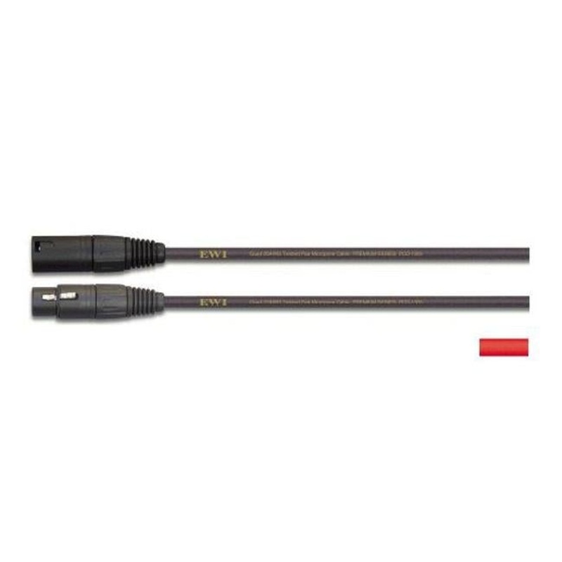 EWI XLR - XLR Microphone Cable 20 Ft Red