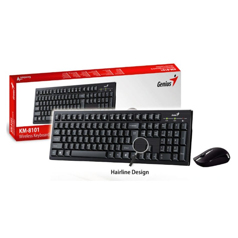 Genius Smart Km-8101 Usb Wireless Desktop Kit HW9223