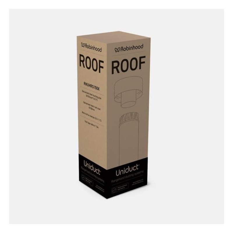 Robinhood Rangehood Roof Ducting Kit RHUHRS150X
