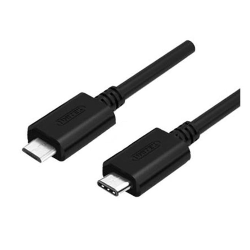 Unitek 1M Usb 2.0 Usb-C Male To Micro-B Male, Od: 2.8Mm,