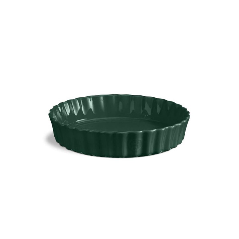 Emile Henry Deep Flan Dish 24 cm - Cedar EH076024