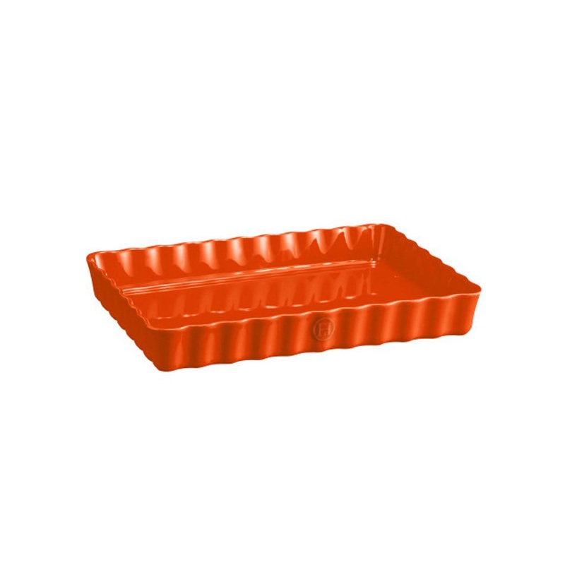 Emile Henry Deep Rectangular Tart Dish - Toscane EH766038