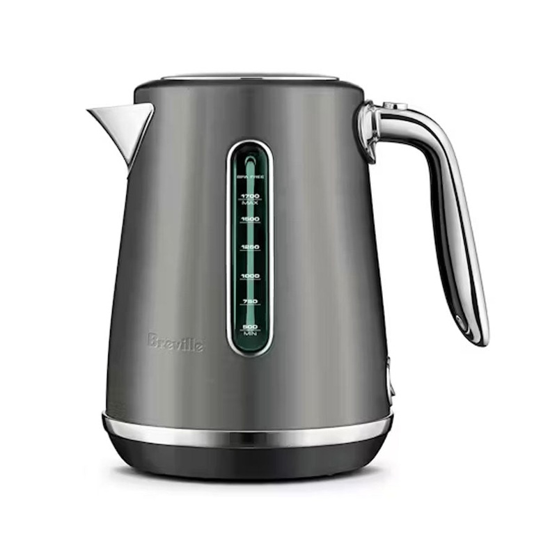 Breville Kettle the Soft Top Luxe Black Stainless BKE735BST