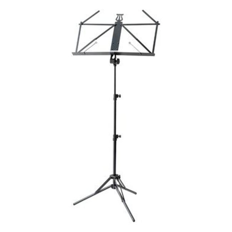 K&M Ruka Music Stand - Aluminium black