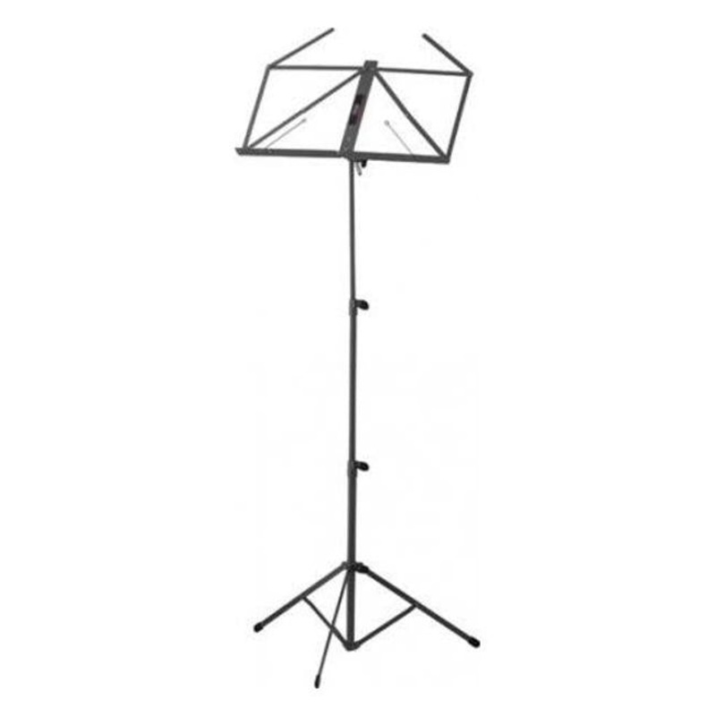 Stagg 3 Section Music Stand In Black