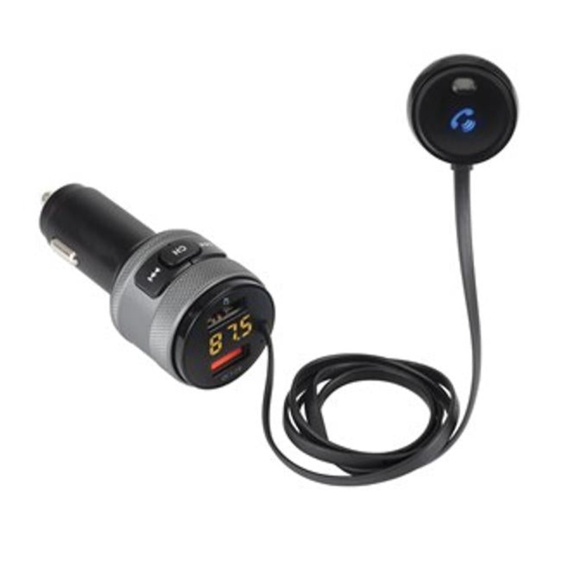 Digitech Fm Transmitter With Bluetooth Technology, Usb & Mic Extension