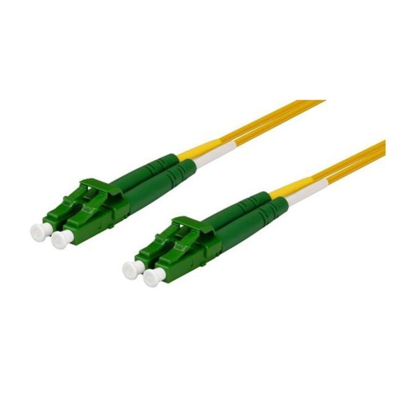 Dynamix 0.5M 9U Lc Apc/Lc Apc Duplex Single Mode G657A1 Bend