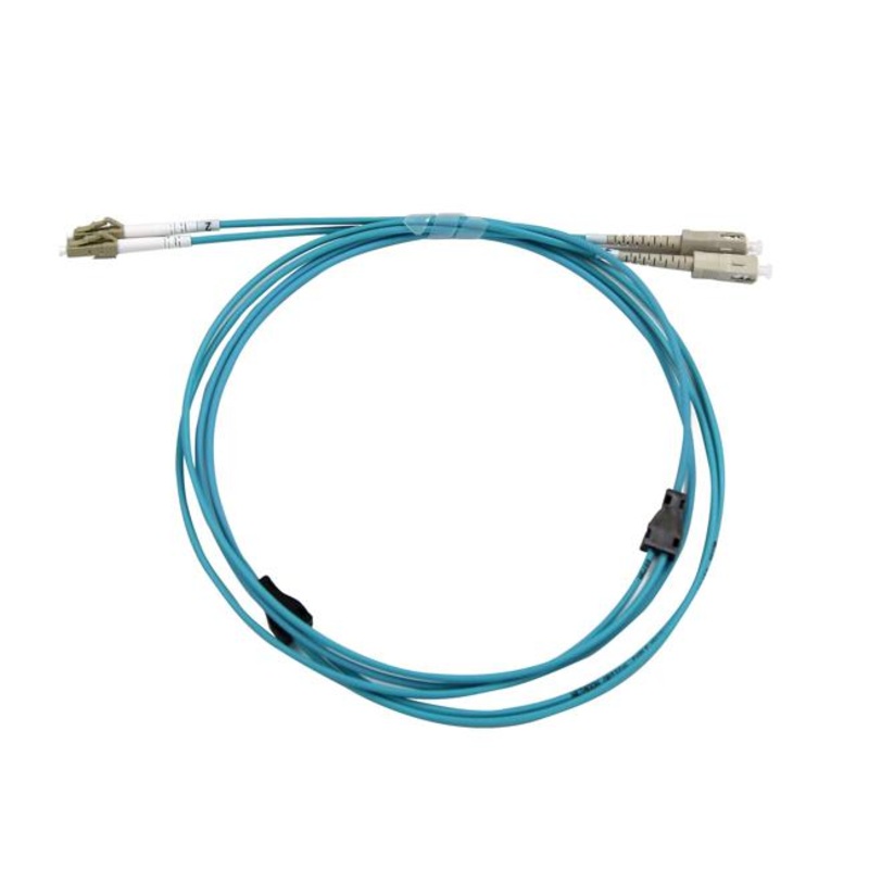 Dynamix 15M Lc/Lc Om3 Armoured Fibre Lead (Duplex, Multimode)
