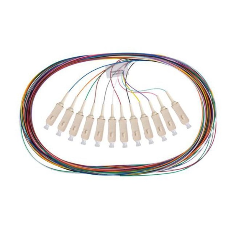 Dynamix 2M Sc Pigtail Om1 12X Pack Colour Coded, 62.5/900Um Multimode