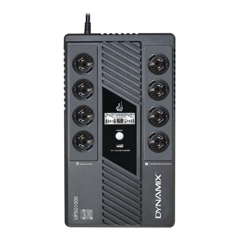Dynamix Safeguard 1000Va/600W Line Interactive Ups, 4 X Nz