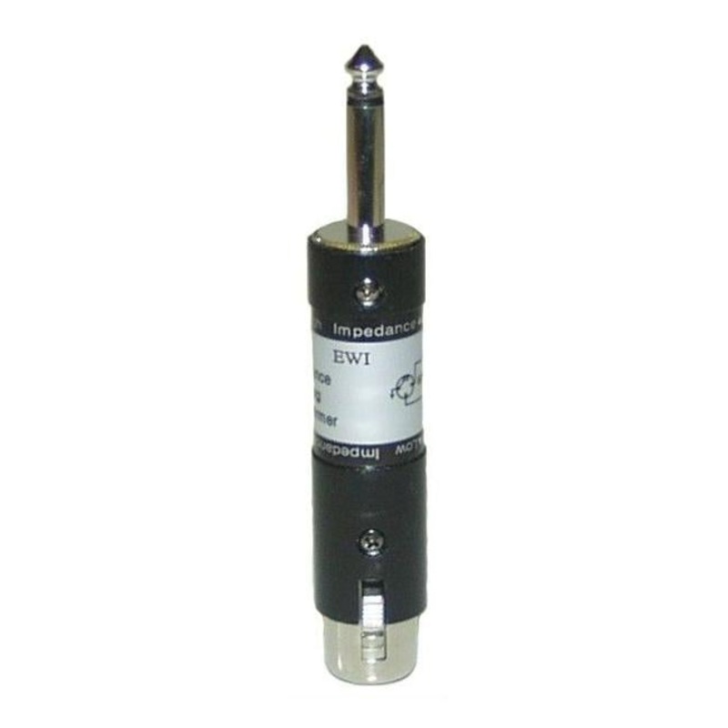 EWI Female XLR to Male 1/4" TS Transformer Barrel Adaptor