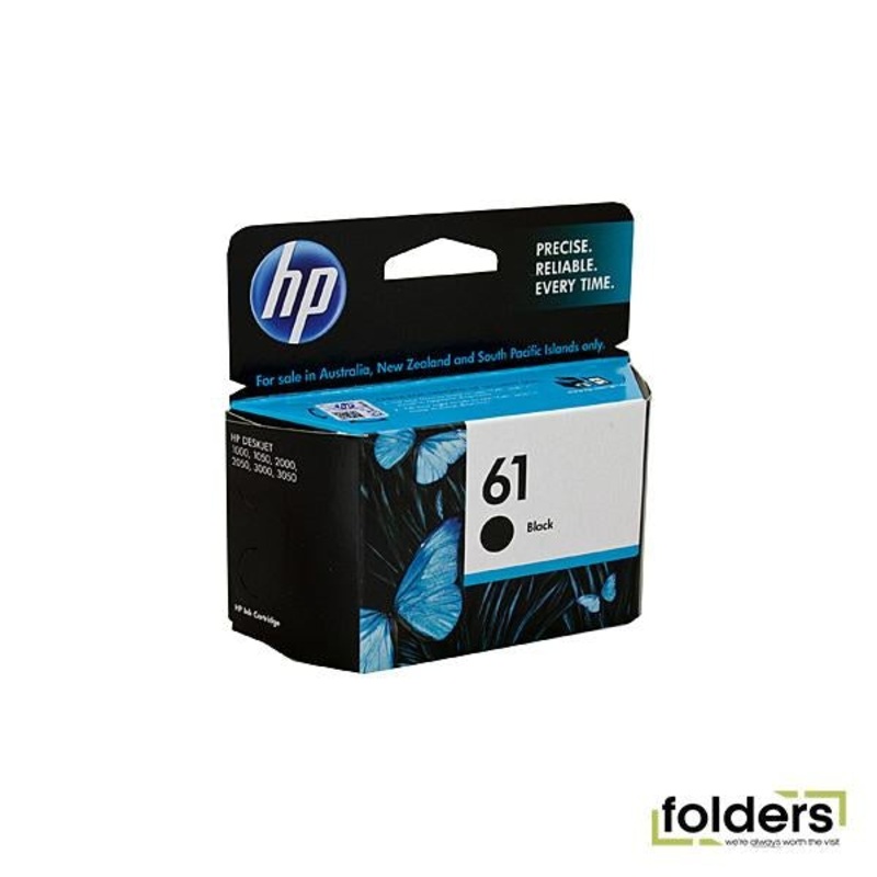 HP #61 Black Ink CH561WA
