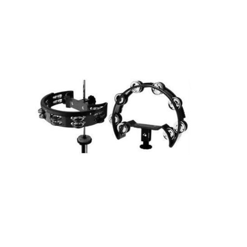 Stagg 1/2 Moon Drumset Tambourine Black