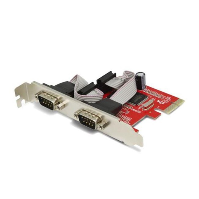 Unitek 2 Port Serial Pci-E Card Includes Low Profile Brackets.