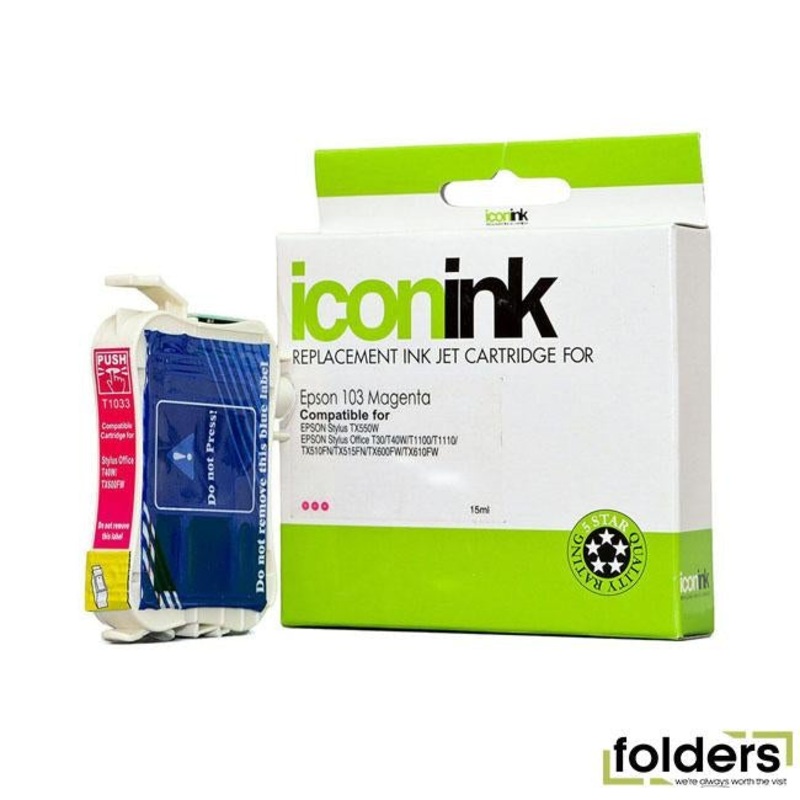 Icon Compatible Epson 103 Magenta Ink Cartridge