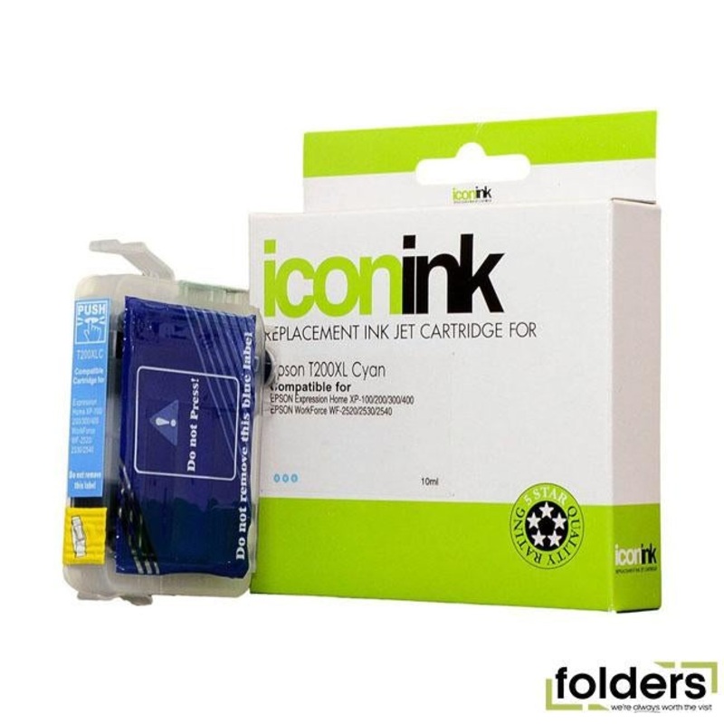 Icon Compatible Epson 200XL Cyan Ink Cartridge (C13T201292)