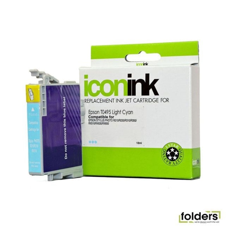 Icon Compatible Epson T0495 Light Cyan Ink Cartridge