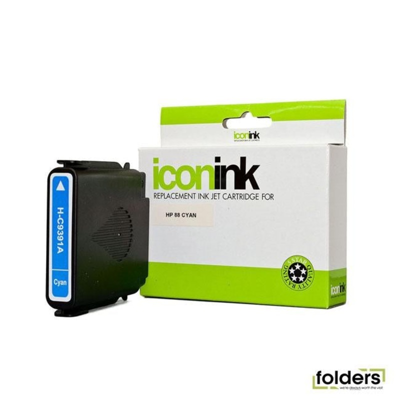 Icon Compatible HP 88 Cyan High Capacity Ink Cartridge (C9391A)