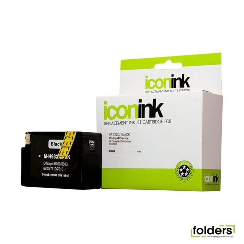 Icon Compatible HP 932 XL Black Ink Cartridge (CN053AA