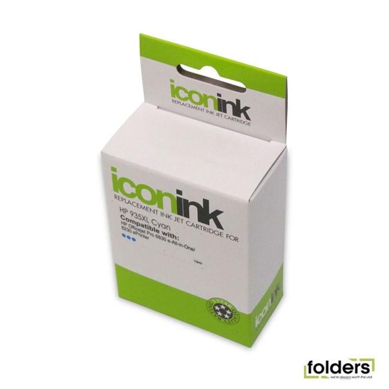 Icon Compatible HP 935XL Cyan Ink Cartridge (C2P24AA