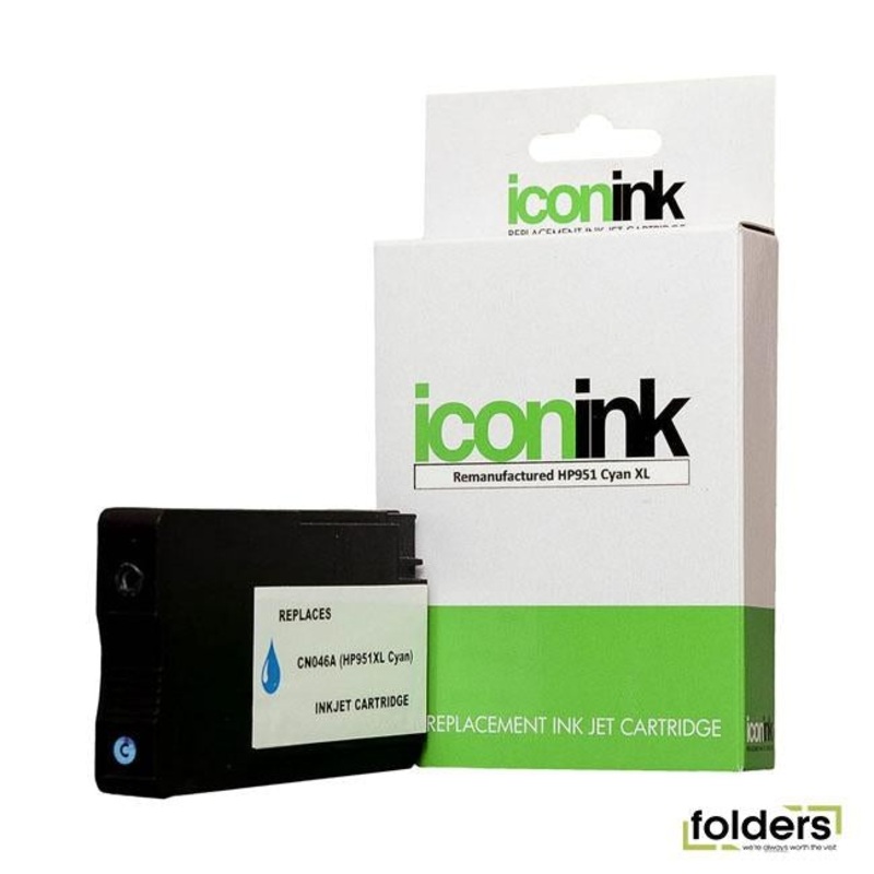 Icon Compatible HP 951 XL Cyan Ink Cartridge (CN046AA)