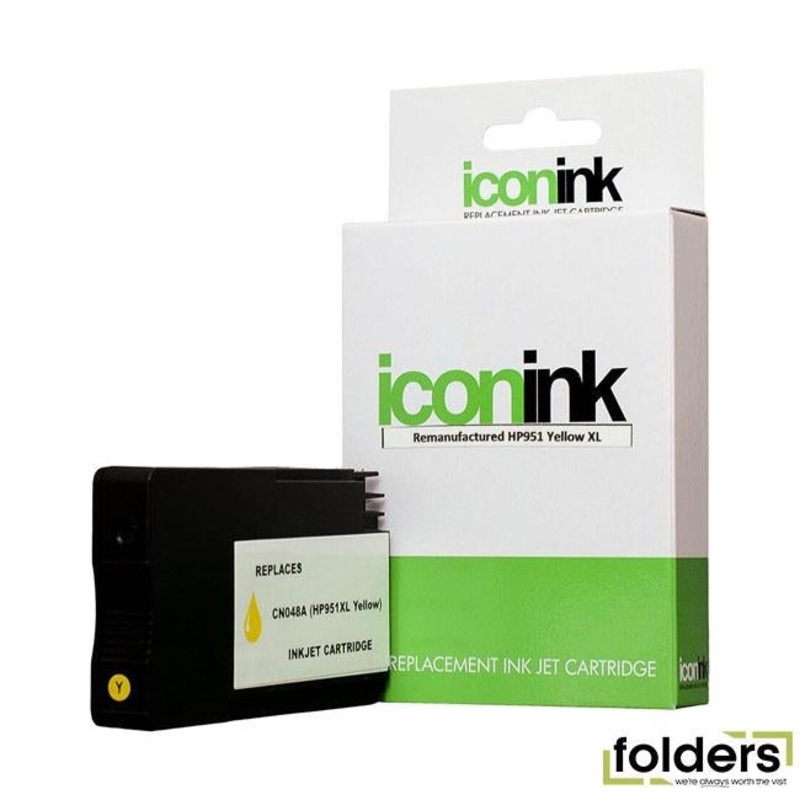 Icon Compatible HP 951 XL Yellow Ink Cartridge (CN048AA)