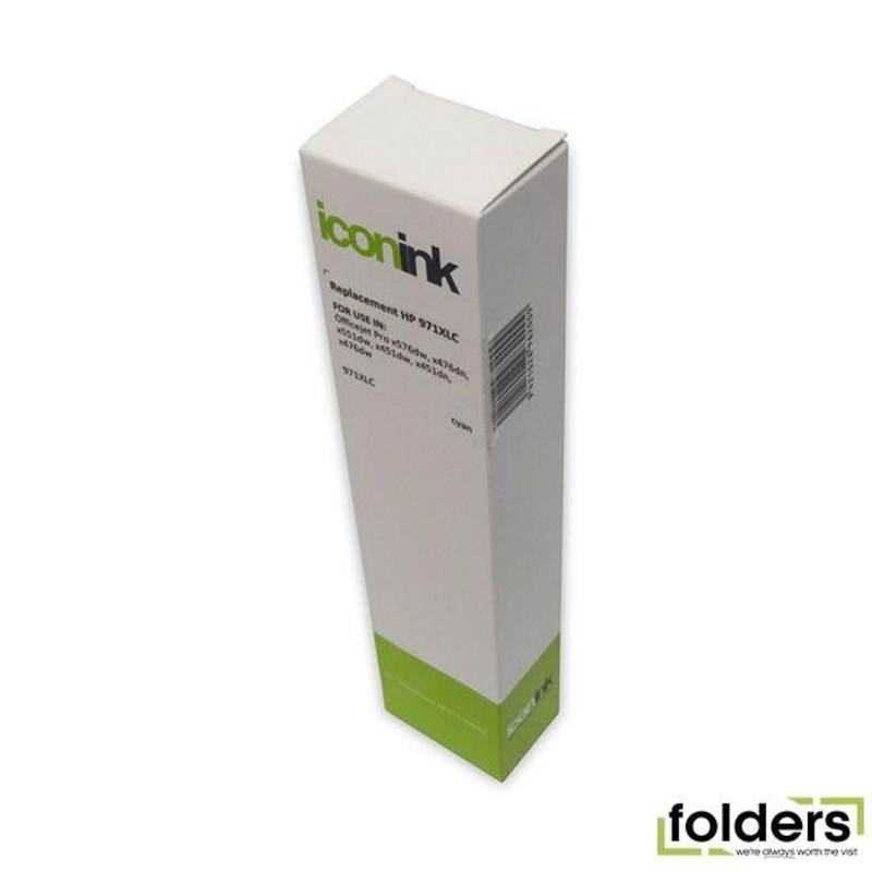 Icon Compatible HP 971 Cyan XL Ink Cartridge (CN626AA)