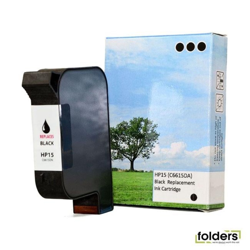Icon Remanufactured HP 15 Black Ink Cartridge (C6615DA)