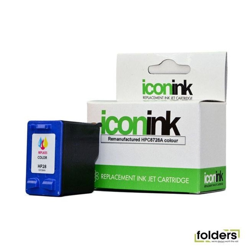 Icon Remanufactured HP 28 Colour Ink Cartridge (C8728AA)