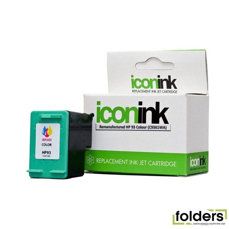 Icon Remanufactured HP 93 Colour Ink Cartridge (C9361WA