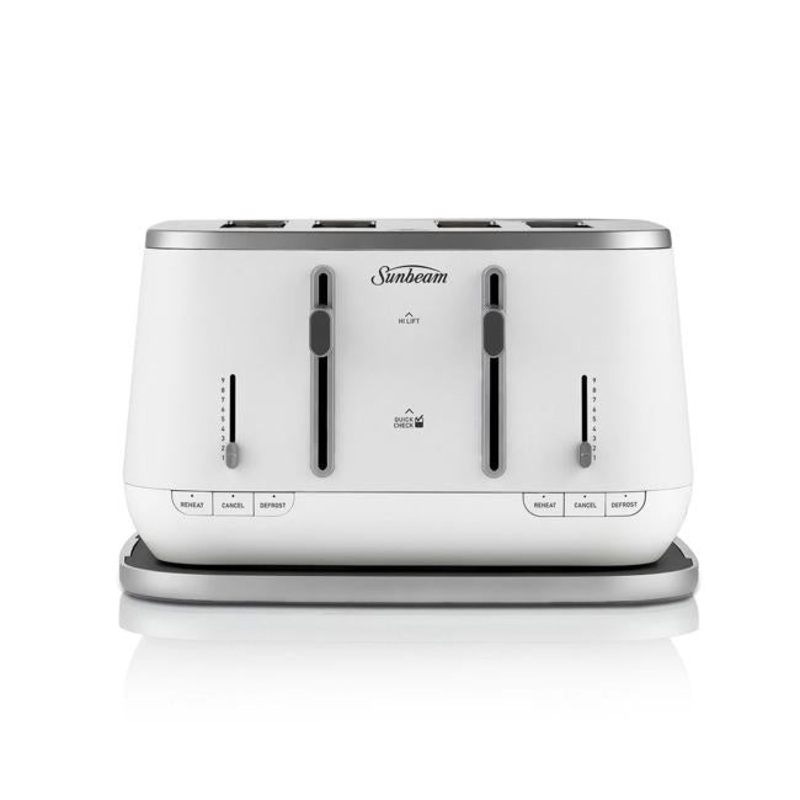 Sunbeam Kyoto City Collection 4 slice Toaster White TAM8004WH
