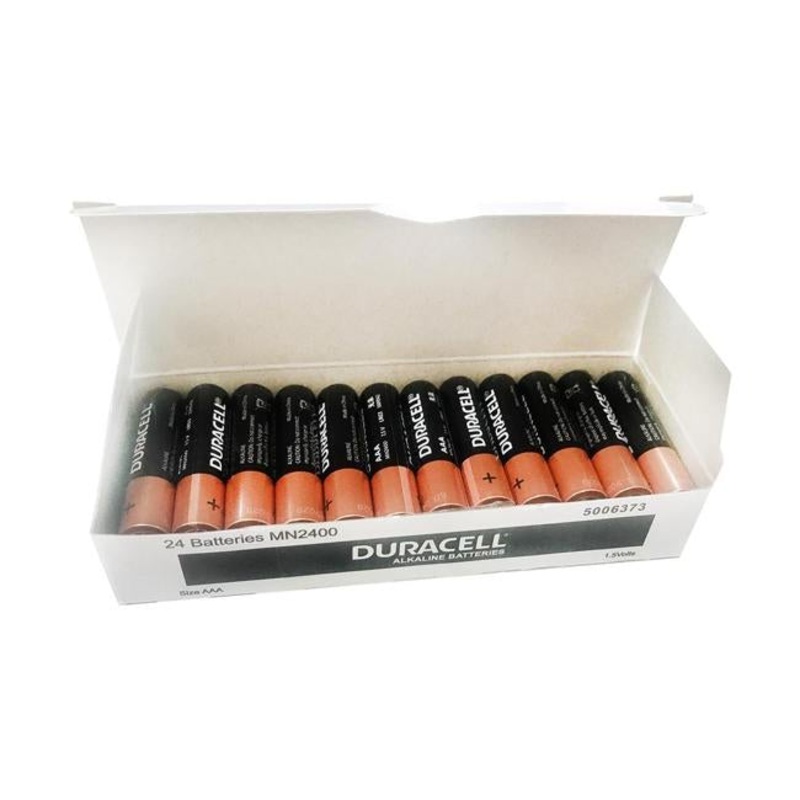 Duracell Coppertop Alkaline AAA Battery Pack of 24