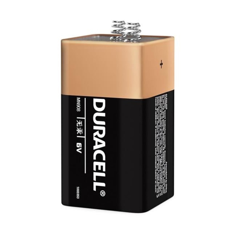 Duracell Coppertop Alkaline MN908 6V Battery