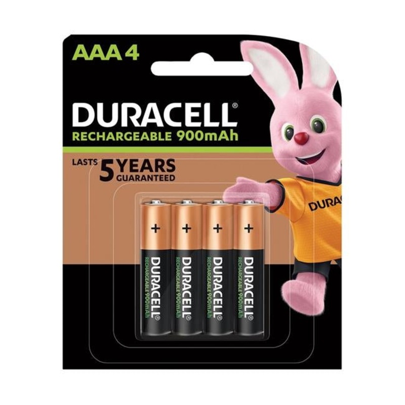 Duracell Rechargeable AAA Battery Pack of 4