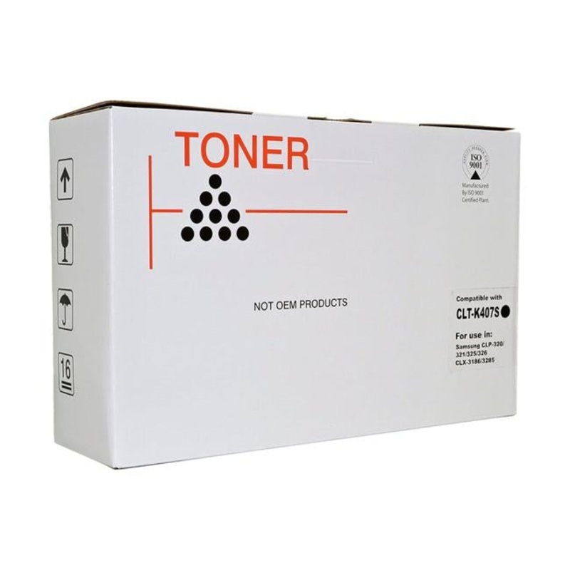 Icon Compatible Samsung CLTK407S Black Toner Cartridge