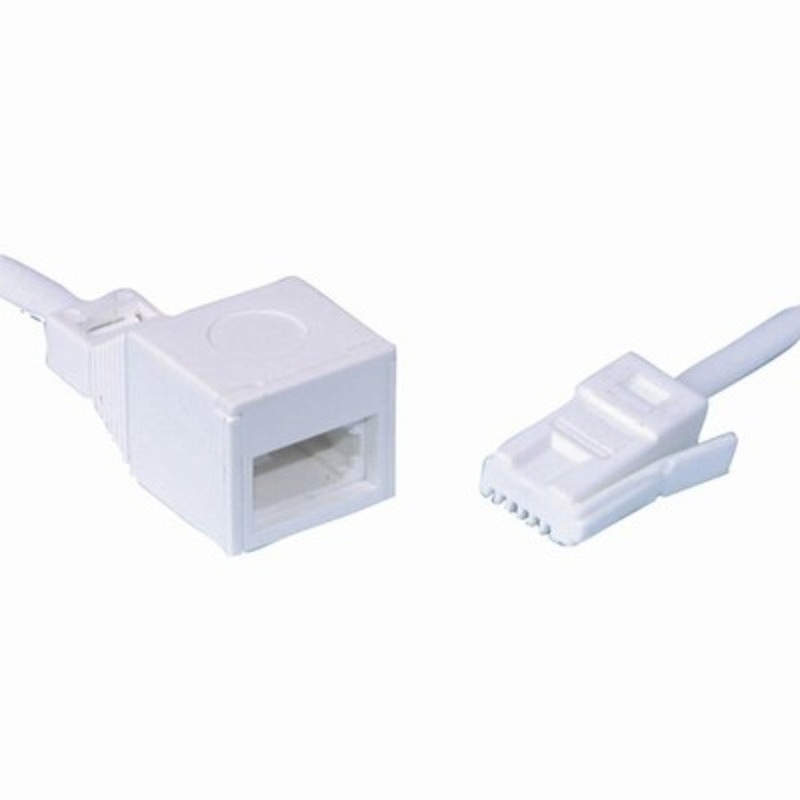 3m Telephone Cable (Plug to Socket Extension Cable)