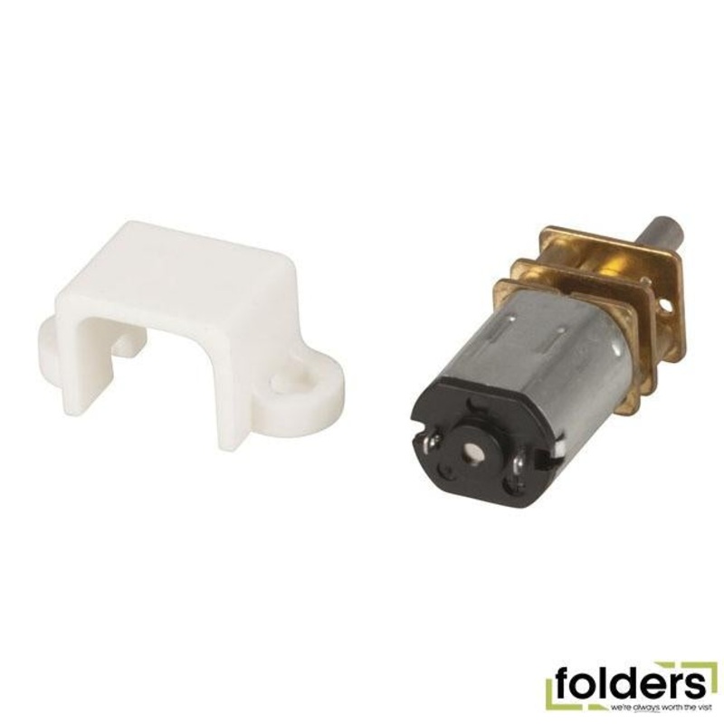 Duinotech 6v micro motor with mounting brackets