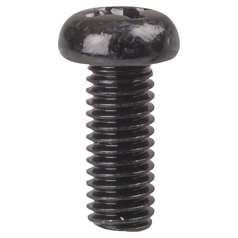 M6 Screw 16MM Black Pk.12
