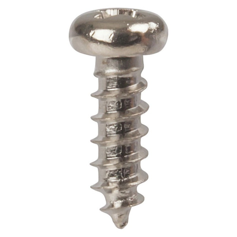 No.8 x 12mm Steel Self Tapping Screws - Pk.25