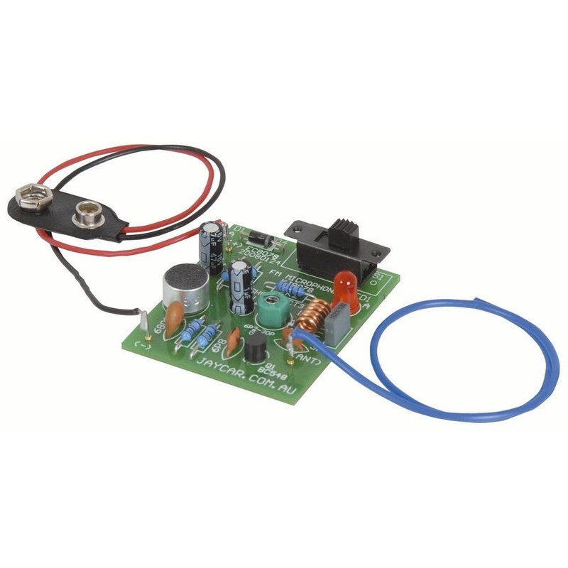 Short Circuits Three Project -  Simple FM Microphone