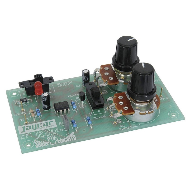 Short Circuits Three Project -  Waveform Generator