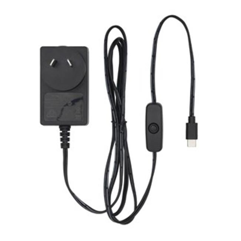 15.3W Raspberry Pi 4 Power Supply 5.1Vdc At 3A