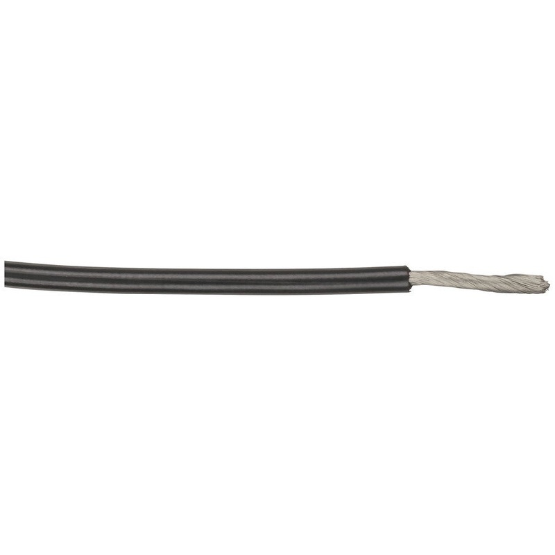 Black 25A Automotive DC Power Cable - Sold per metre