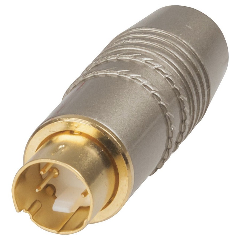 Gold S-VHS Plug PP0365