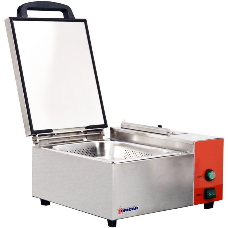 Omcan - Stainless Steel Countertop Steamer - 44407