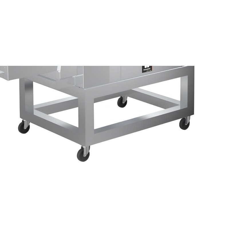 Omcan - Stainless Steel Stand With Wheels For Tunnel Single Dragon 24 #47575 - 47576
